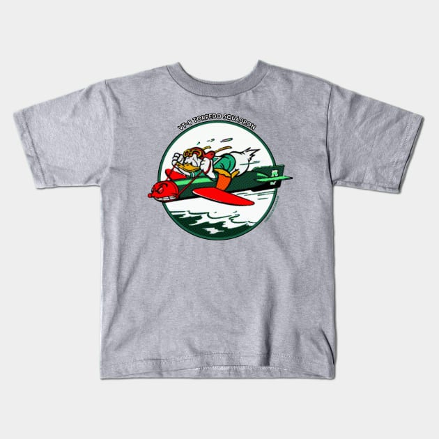 Torpedo Squadron Kids T-Shirt by MagicalMeltdown